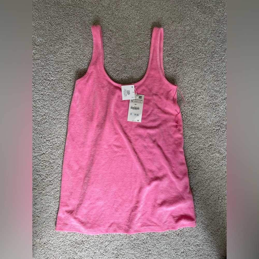NWT Zara Pink nightgown/top. Size M